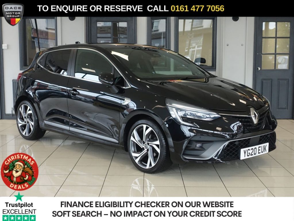 Used 2020 BLACK RENAULT CLIO Hatchback 1.0 TCe RS Line Bose Edition Hatchback 5dr Petrol Manual Euro 6 (s/s) (100 ps) (reg. 2020-07-31) for sale in Stockport