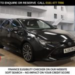 Used 2020 BLACK TOYOTA COROLLA Hatchback 2.0 VVT-h Design Hatchback 5dr Petrol Hybrid CVT Euro 6 (s/s) (184 ps) (reg. 2020-03-13) for sale in Stockport
