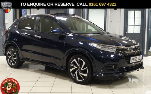 Used 2020 BLUE HONDA HR-V SUV 1.5 i-VTEC EX SUV 5dr Petrol CVT Euro 6 (s/s) (130 ps) (reg. 2020-01-29) for sale in Manchester