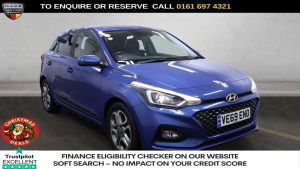 Used 2020 BLUE HYUNDAI I20 Hatchback 1.0 T-GDi GPF Premium Nav Hatchback 5dr Petrol DCT Euro 6 (s/s) (100 ps) (reg. 2020-01-27) for sale in Manchester