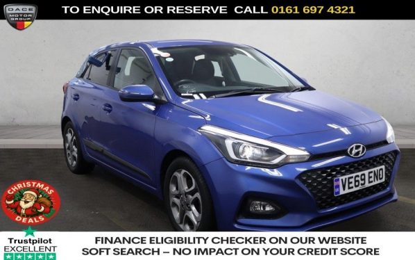 Used 2020 BLUE HYUNDAI I20 Hatchback 1.0 T-GDi GPF Premium Nav Hatchback 5dr Petrol DCT Euro 6 (s/s) (100 ps) (reg. 2020-01-27) for sale in Manchester