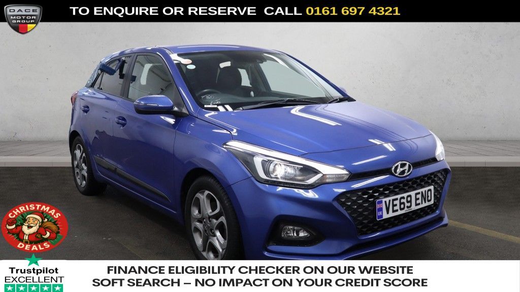 Used 2020 BLUE HYUNDAI I20 Hatchback 1.0 T-GDi GPF Premium Nav Hatchback 5dr Petrol DCT Euro 6 (s/s) (100 ps) (reg. 2020-01-27) for sale in Manchester
