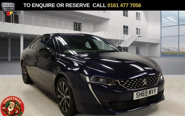 Used 2020 BLUE PEUGEOT 508 Hatchback 1.5 BlueHDi GT Line Fastback 5dr Diesel Manual Euro 6 (s/s) (130 ps) (reg. 2020-01-31) for sale in Stockport