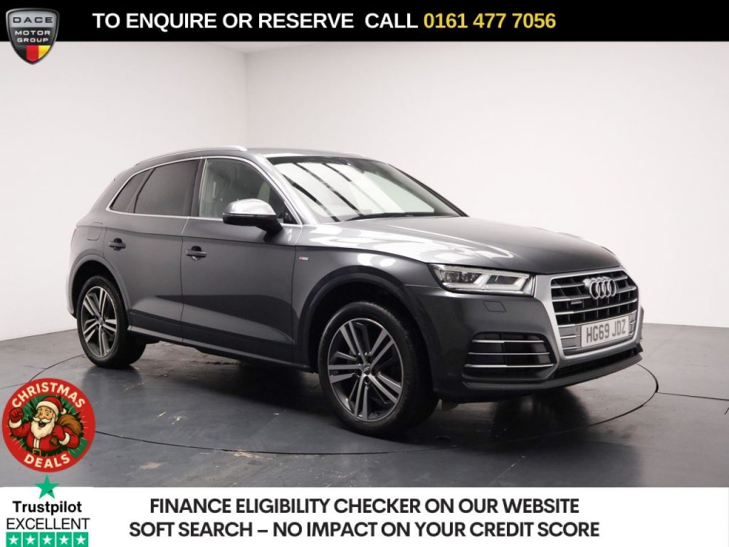 Used 2020 GREY AUDI Q5 SUV 2.0 TFSI 45 S line SUV 5dr Petrol S Tronic quattro Euro 6 (s/s) (245 ps) (reg. 2020-01-28) for sale in Stockport