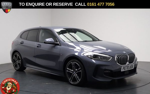 Used 2020 GREY BMW 1 SERIES Hatchback 1.5 116d M Sport Hatchback 5dr Diesel DCT Euro 6 (s/s) (116 ps) (reg. 2020-09-03) for sale in Stockport
