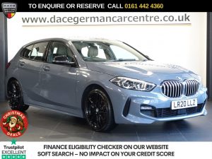 Used 2020 GREY BMW 1 SERIES Hatchback 1.5 118i M Sport Hatchback 5dr Petrol Manual Euro 6 (s/s) (140 ps) (reg. 2020-03-07) for sale in Altrincham