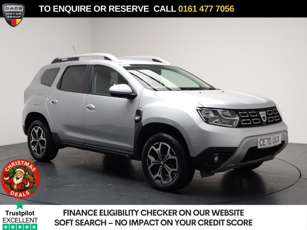 Used 2020 GREY DACIA DUSTER SUV 1.3 TCe Prestige SUV 5dr Petrol Manual Euro 6 (s/s) (150 ps) (reg. 2020-09-01) for sale in Stockport