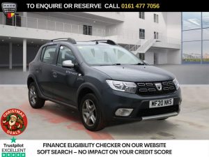 Used 2020 GREY DACIA SANDERO STEPWAY Hatchback 0.9 TCe Comfort Hatchback 5dr Petrol Manual Euro 6 (s/s) (90 ps) (reg. 2020-03-10) for sale in Stockport
