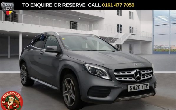 Used 2020 GREY MERCEDES-BENZ GLA SUV 1.6 GLA180 AMG Line Edition SUV 5dr Petrol 7G-DCT Euro 6 (s/s) (122 ps) (reg. 2020-07-24) for sale in Stockport