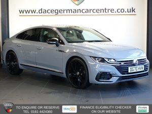 Used 2020 GREY VOLKSWAGEN ARTEON Hatchback 2.0 TSI R-Line Edition Fastback 5dr Petrol DSG Euro 6 (s/s) (190 ps) (reg. 2020-09-02) for sale in Altrincham