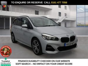 Used 2020 SILVER BMW 2 Series GRAN TOURER MPV 1.5 218i M Sport MPV 5dr Petrol DCT Euro 6 (s/s) (140 ps) (reg. 2020-03-17) for sale in Stockport