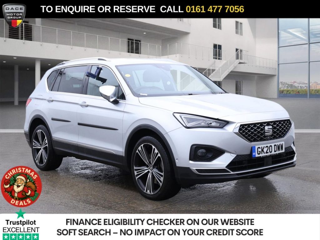 Used 2020 SILVER SEAT TARRACO SUV 2.0 TDI XCELLENCE Lux SUV 5dr Diesel DSG 4Drive Euro 6 (s/s) (190 ps) (reg. 2020-03-02) for sale in Stockport