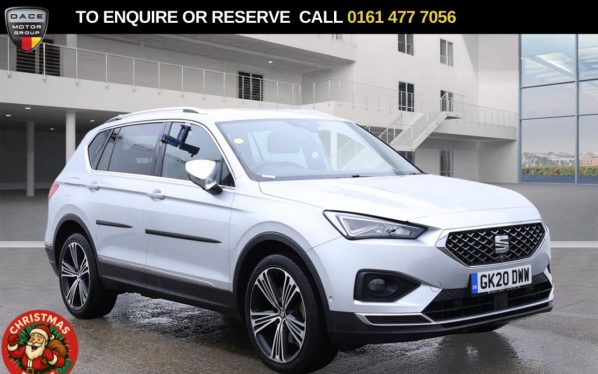 Used 2020 SILVER SEAT TARRACO SUV 2.0 TDI XCELLENCE Lux SUV 5dr Diesel DSG 4Drive Euro 6 (s/s) (190 ps) (reg. 2020-03-02) for sale in Stockport