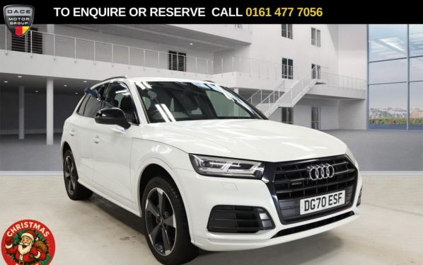 Used 2020 WHITE AUDI Q5 SUV 2.0 TFSI 45 Black Edition SUV 5dr Petrol S Tronic quattro Euro 6 (s/s) (245 ps) (reg. 2020-09-05) for sale in Stockport