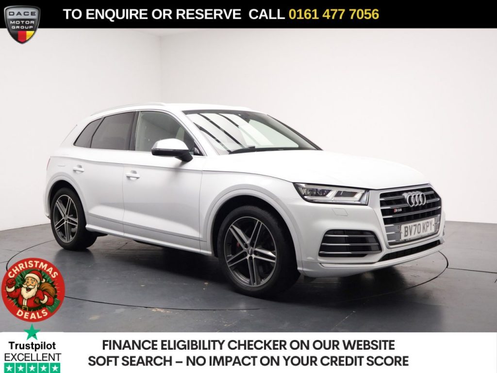 Used 2020 WHITE AUDI SQ5 SUV 3.0 TDI V6 SUV 5dr Diesel Tiptronic quattro Euro 6 (s/s) (347 ps) (reg. 2020-10-30) for sale in Stockport