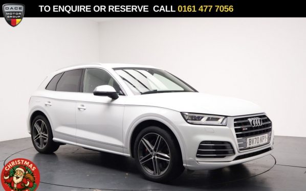 Used 2020 WHITE AUDI SQ5 SUV 3.0 TDI V6 SUV 5dr Diesel Tiptronic quattro Euro 6 (s/s) (347 ps) (reg. 2020-10-30) for sale in Stockport