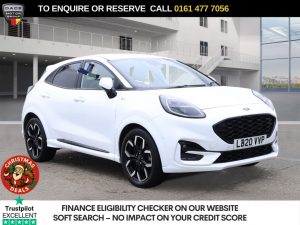 Used 2020 WHITE FORD PUMA SUV 1.0T EcoBoost MHEV ST-Line X First Edition SUV 5dr Petrol Manual Euro 6 (s/s) (125 ps) (reg. 2020-07-31) for sale in Stockport