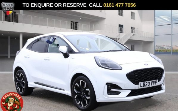 Used 2020 WHITE FORD PUMA SUV 1.0T EcoBoost MHEV ST-Line X First Edition SUV 5dr Petrol Manual Euro 6 (s/s) (125 ps) (reg. 2020-07-31) for sale in Stockport