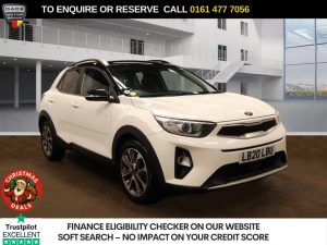Used 2020 WHITE KIA STONIC SUV 1.0 T-GDi 4 SUV 5dr Petrol Manual Euro 6 (s/s) (118 bhp) (reg. 2020-07-30) for sale in Stockport