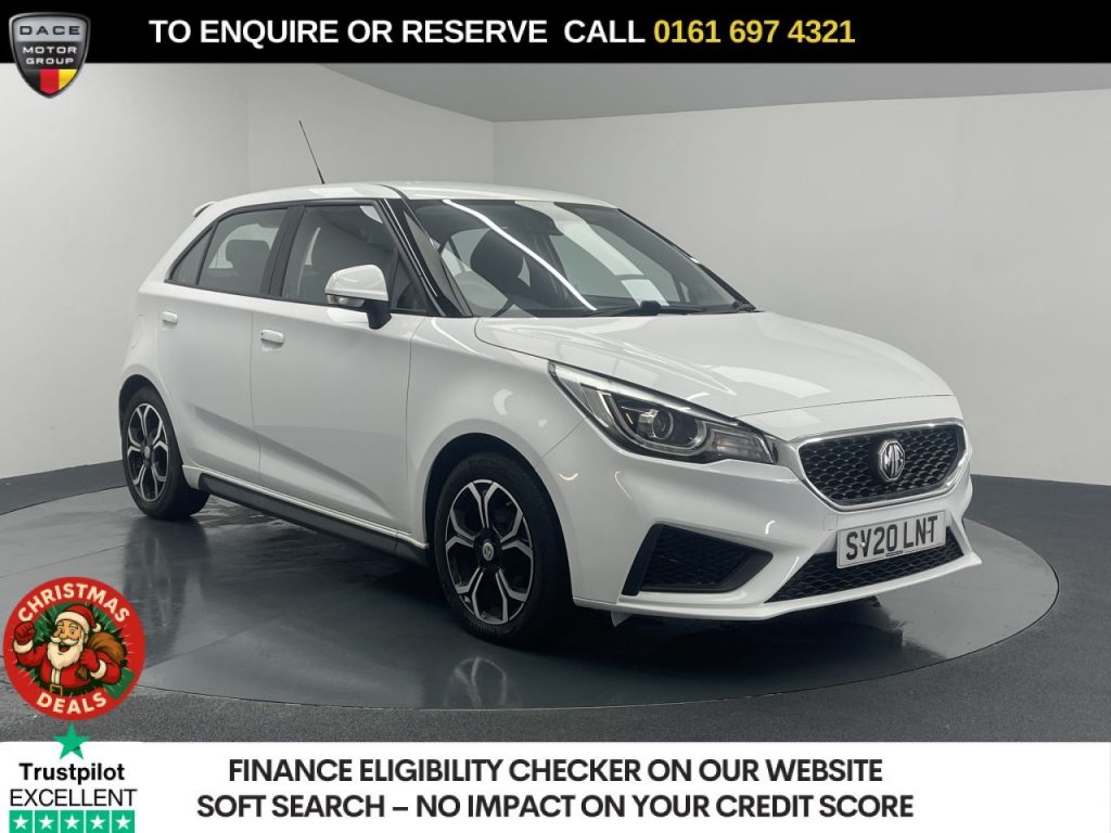Used 2020 WHITE MG MG3 Hatchback 1.5 VTi-TECH Excite Hatchback 5dr Petrol Manual Euro 6 (s/s) (106 ps) (reg. 2020-03-11) for sale in Manchester