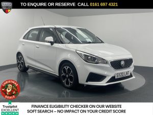Used 2020 WHITE MG MG3 Hatchback 1.5 VTi-TECH Excite Hatchback 5dr Petrol Manual Euro 6 (s/s) (106 ps) (reg. 2020-03-11) for sale in Manchester