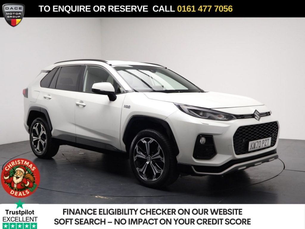 Used 2020 WHITE SUZUKI ACROSS SUV 2.5 18.1kWh SUV 5dr Petrol Plug-in Hybrid E-CVT 4WD Euro 6 (s/s) (287 ps) (reg. 2020-12-23) for sale in Stockport