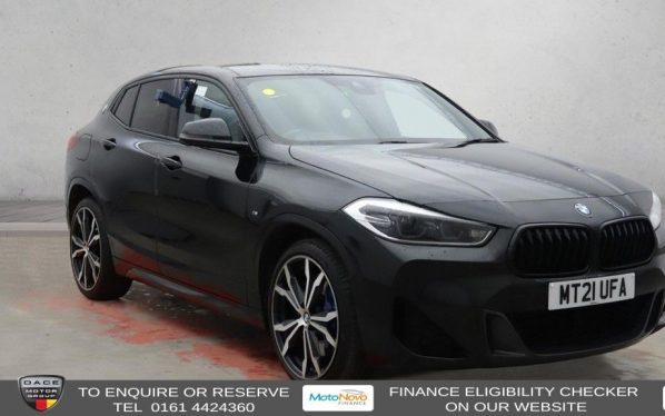 Used 2021 BLACK BMW X2 SUV 2.0 20d M Sport SUV 5dr Diesel Auto xDrive Euro 6 (s/s) (190 ps) (reg. 2021-04-21) for sale in Altrincham