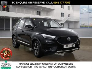 Used 2021 BLACK MG MG ZS SUV 1.0 T-GDI Excite SUV 5dr Petrol Auto Euro 6 (111 ps) (reg. 2021-11-25) for sale in Stockport