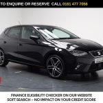 Used 2021 BLACK SEAT IBIZA Hatchback 1.0 TSI FR Sport Hatchback 5dr Petrol Manual Euro 6 (s/s) (110 ps) (reg. 2021-07-20) for sale in Stockport