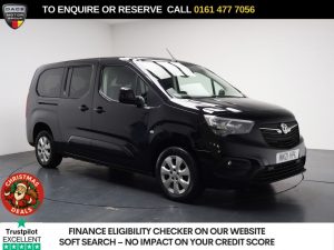 Used 2021 BLACK VAUXHALL COMBO LIFE MPV 1.5 Turbo D SE XL MPV 5dr Diesel Manual Euro 6 (s/s) (7 Seat) (100 ps) (reg. 2021-05-26) for sale in Stockport