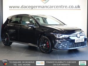 Used 2021 BLACK VOLKSWAGEN GOLF Hatchback 1.4 TSI 13kWh GTE Hatchback 5dr Petrol Plug-in Hybrid DSG Euro 6 (s/s) (245 ps) (reg. 2021-05-21) for sale in Altrincham
