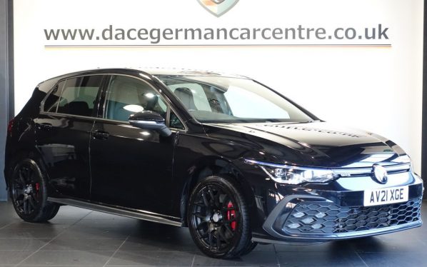 Used 2021 BLACK VOLKSWAGEN GOLF Hatchback 1.4 TSI 13kWh GTE Hatchback 5dr Petrol Plug-in Hybrid DSG Euro 6 (s/s) (245 ps) (reg. 2021-05-21) for sale in Altrincham