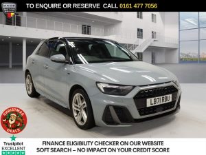 Used 2021 GREY AUDI A1 Hatchback 1.0 TFSI 30 S line Sportback 5dr Petrol S Tronic Euro 6 (s/s) (110 ps) (reg. 2021-12-22) for sale in Stockport