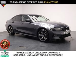 Used 2021 GREY BMW 3 SERIES Saloon 2.0 330e 12kWh Sport Pro Saloon 4dr Petrol Plug-in Hybrid Auto Euro 6 (s/s) (292 ps) (reg. 2021-11-15) for sale in Stockport