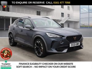 Used 2021 GREY CUPRA FORMENTOR SUV 2.0 TSI VZ Edition SUV 5dr Petrol DSG 4Drive Euro 6 (s/s) (310 ps) (reg. 2021-03-01) for sale in Stockport