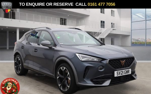 Used 2021 GREY CUPRA FORMENTOR SUV 2.0 TSI VZ Edition SUV 5dr Petrol DSG 4Drive Euro 6 (s/s) (310 ps) (reg. 2021-03-01) for sale in Stockport