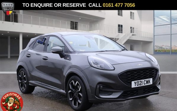Used 2021 GREY FORD PUMA SUV 1.0T EcoBoost MHEV ST-Line X SUV 5dr Petrol Manual Euro 6 (s/s) (125 ps) (reg. 2021-06-30) for sale in Stockport