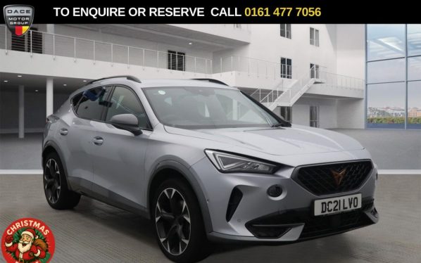 Used 2021 SILVER CUPRA FORMENTOR SUV 1.4 eHybrid 12.8kWh V2 SUV 5dr Petrol Plug-in Hybrid DSG Euro 6 (s/s) (204 ps) (reg. 2021-06-30) for sale in Stockport
