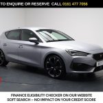 Used 2021 SILVER CUPRA LEON Hatchback 1.4 eHybrid 12.8kWh VZ2 Hatchback 5dr Petrol Plug-in Hybrid DSG Euro 6 (s/s) (245 ps) (reg. 2021-11-29) for sale in Stockport