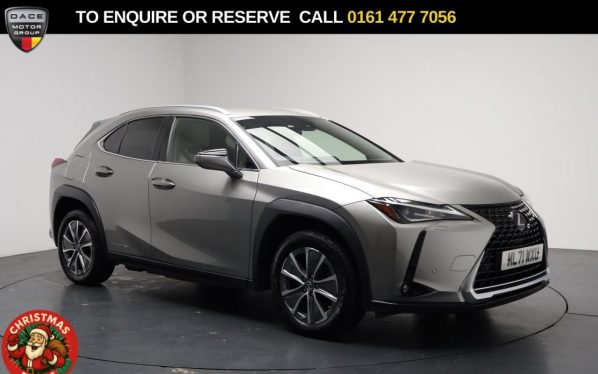 Used 2021 SILVER LEXUS UX SUV 300e 54.3kWh SUV 5dr Electric Auto (204 ps) (reg. 2021-11-29) for sale in Stockport
