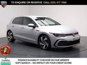Used 2021 SILVER VOLKSWAGEN GOLF Hatchback 2.0 TSI GTI Hatchback 5dr Petrol DSG Euro 6 (s/s) (245 ps) (reg. 2021-04-30) for sale in Stockport