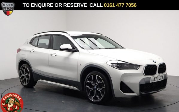 Used 2021 WHITE BMW X2 SUV 1.5 25e 10kWh M Sport X SUV 5dr Petrol Plug-in Hybrid Auto xDrive Euro 6 (s/s) (220 ps) (reg. 2021-01-27) for sale in Stockport