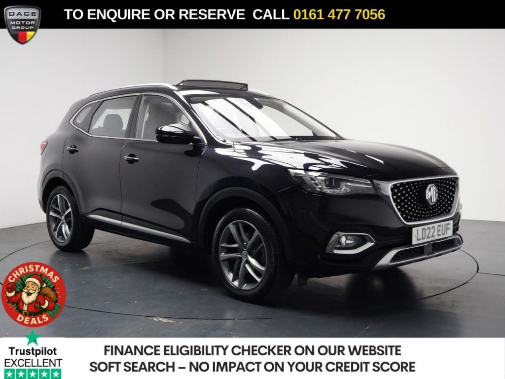 Used 2022 BLACK MG MG HS SUV 1.5 T-GDI Exclusive SUV 5dr Petrol DCT Euro 6 (s/s) (162 ps) (reg. 2022-04-28) for sale in Stockport