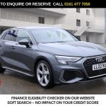 Used 2022 GREY AUDI A3 Hatchback 1.5 TFSI 35 S line Sportback 5dr Petrol Manual Euro 6 (s/s) (150 ps) (reg. 2022-06-29) for sale in Stockport