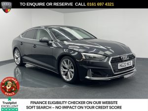 Used 2022 GREY AUDI A5 Hatchback 2.0 TFSI 35 Sport Sportback 5dr Petrol S Tronic Euro 6 (s/s) (150 ps) (reg. 2022-06-30) for sale in Manchester