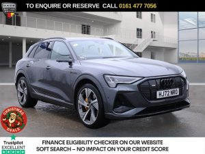 Used 2022 GREY AUDI E-TRON SUV 55 Vorsprung SUV 5dr Electric Auto quattro 95kWh (11kW Charger) (408 ps) (reg. 2022-09-05) for sale in Stockport
