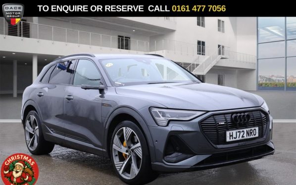 Used 2022 GREY AUDI E-TRON SUV 55 Vorsprung SUV 5dr Electric Auto quattro 95kWh (11kW Charger) (408 ps) (reg. 2022-09-05) for sale in Stockport