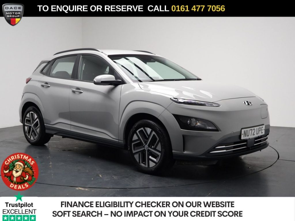 Used 2022 GREY HYUNDAI KONA SUV 39kWh SE Connect SUV 5dr Electric Auto (10.5kW Charger) (136 ps) (reg. 2022-10-10) for sale in Stockport