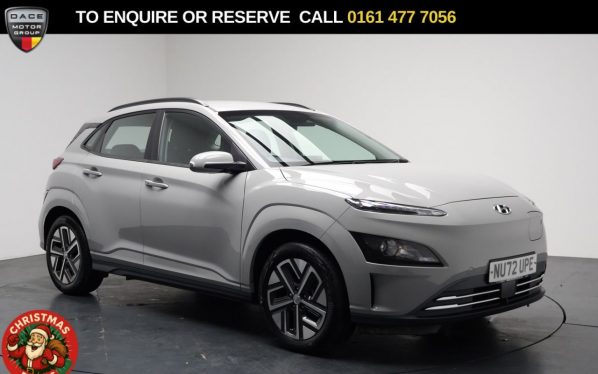 Used 2022 GREY HYUNDAI KONA SUV 39kWh SE Connect SUV 5dr Electric Auto (10.5kW Charger) (136 ps) (reg. 2022-10-10) for sale in Stockport