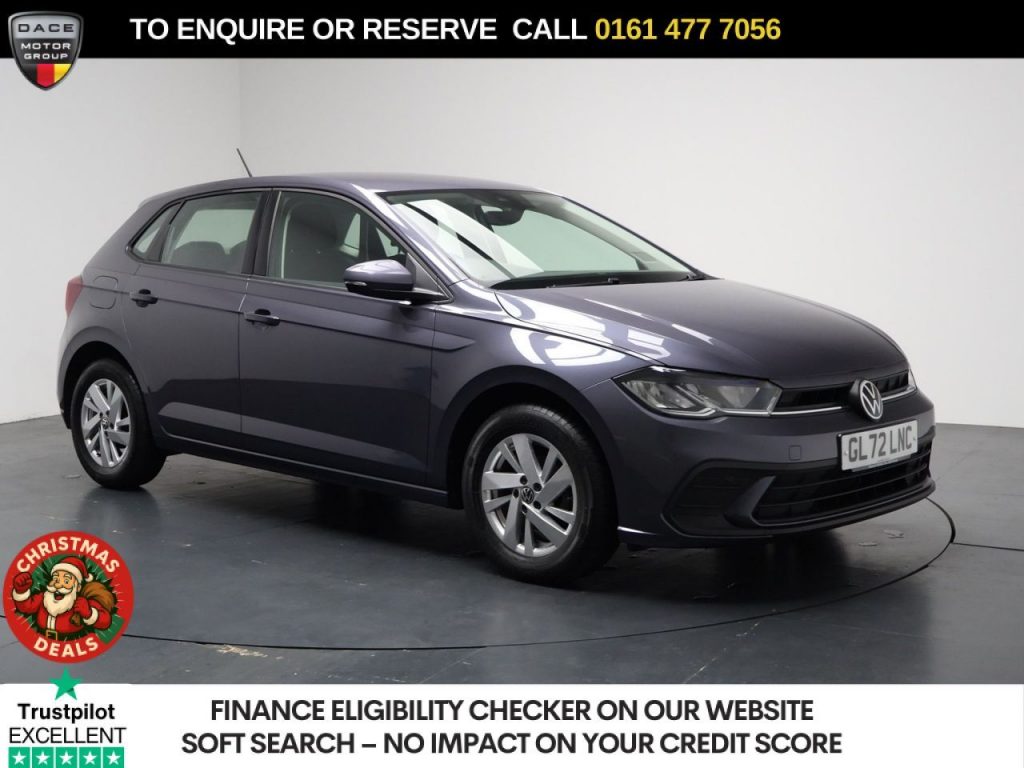 Used 2022 GREY VOLKSWAGEN POLO Hatchback 1.0 EVO Life Hatchback 5dr Petrol Manual Euro 6 (s/s) (80 ps) (reg. 2022-12-05) for sale in Stockport